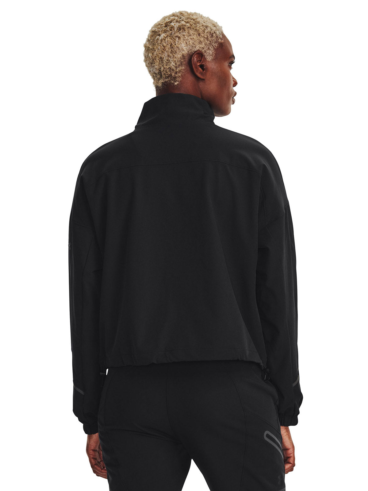 Chaqueta Training Mujer Color Negro-4