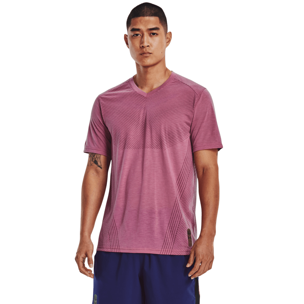 Camiseta Running Hombre Color Rosado