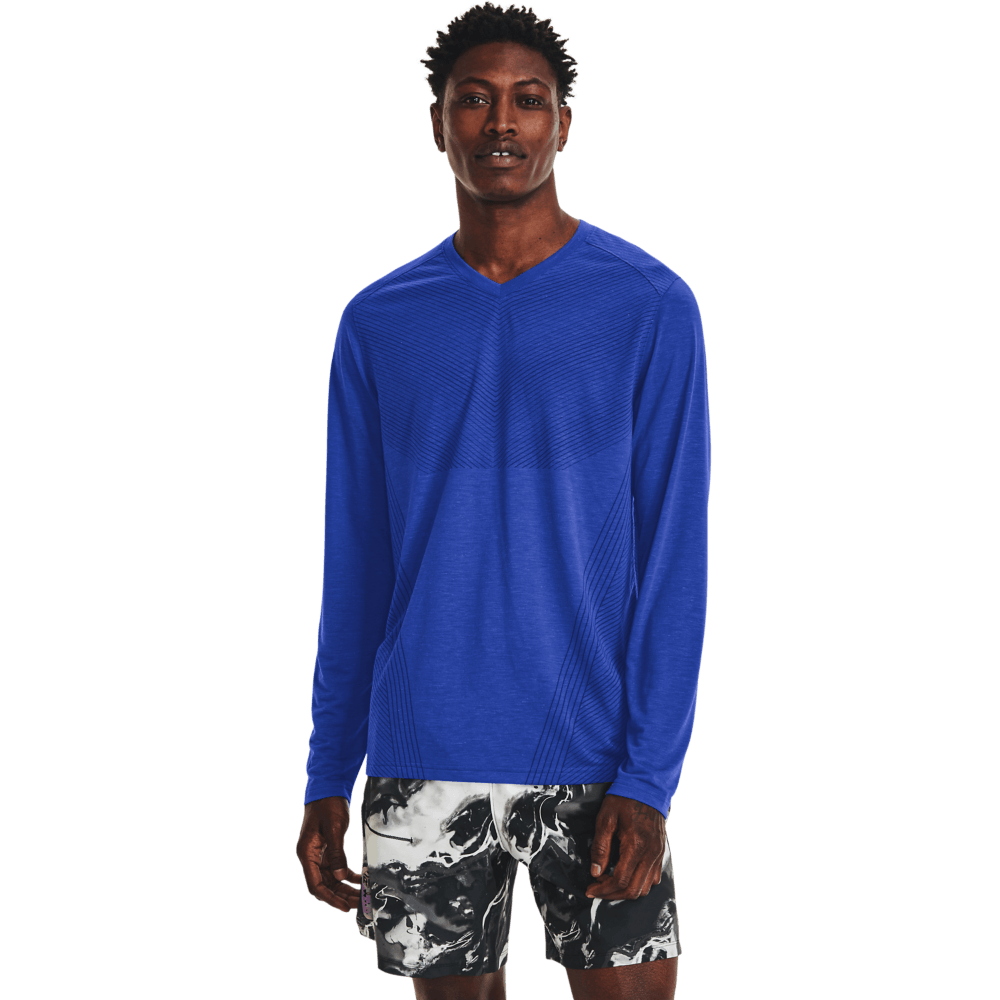 Camiseta Running Hombre Color Azul