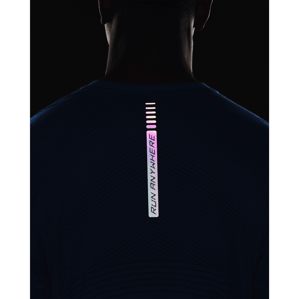 Camiseta Running Hombre Color Azul