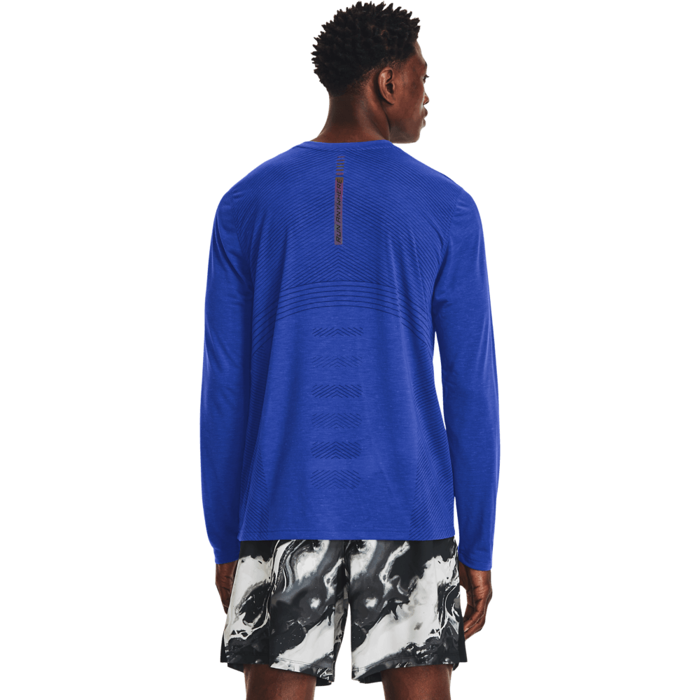 Camiseta Running Hombre Color Azul