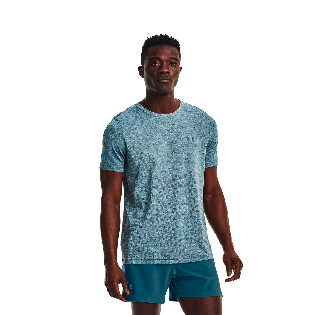 Camiseta Fútbol Hombre Color Azul-3