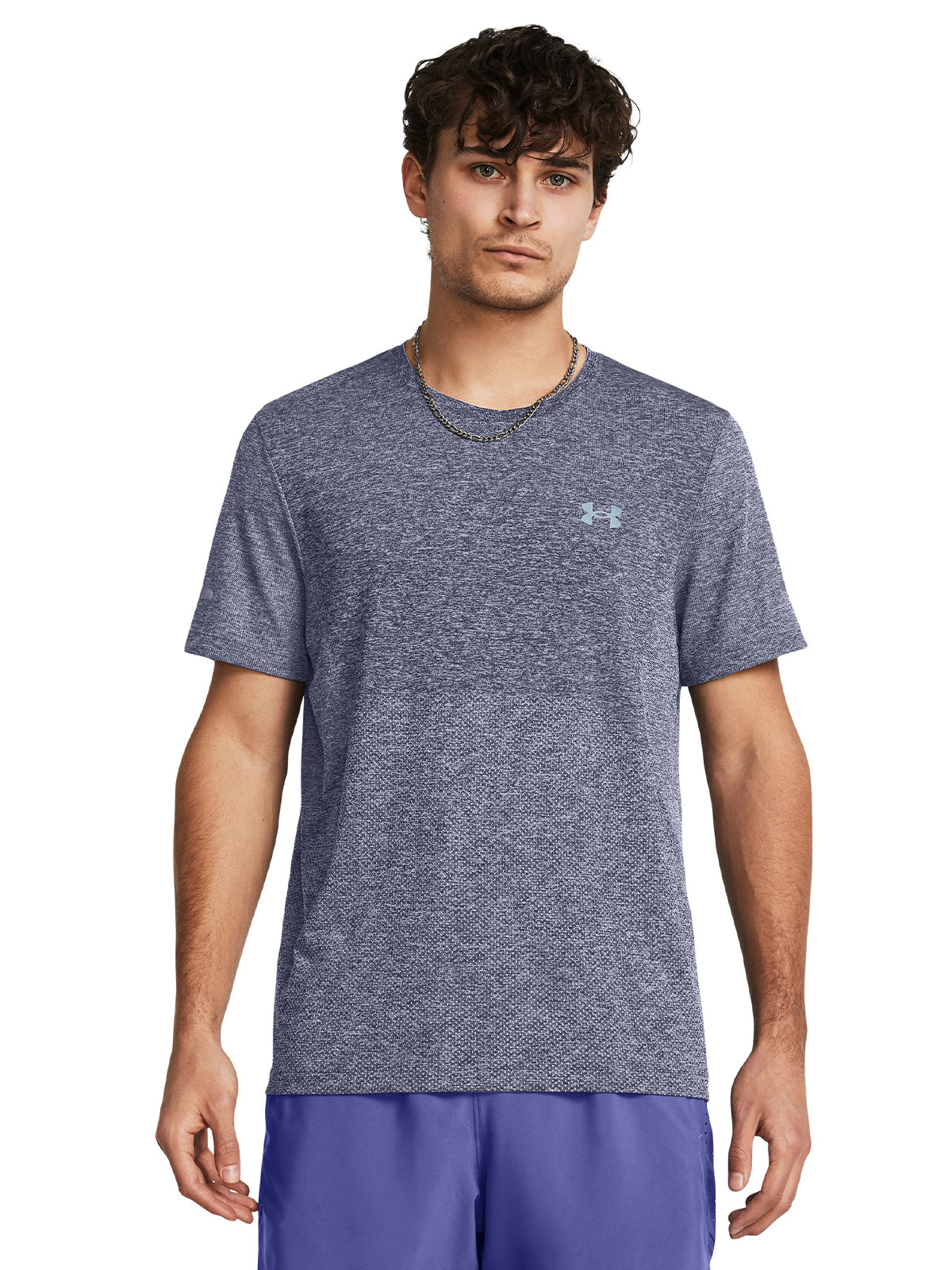 Camiseta Running Hombre Color Morado-1