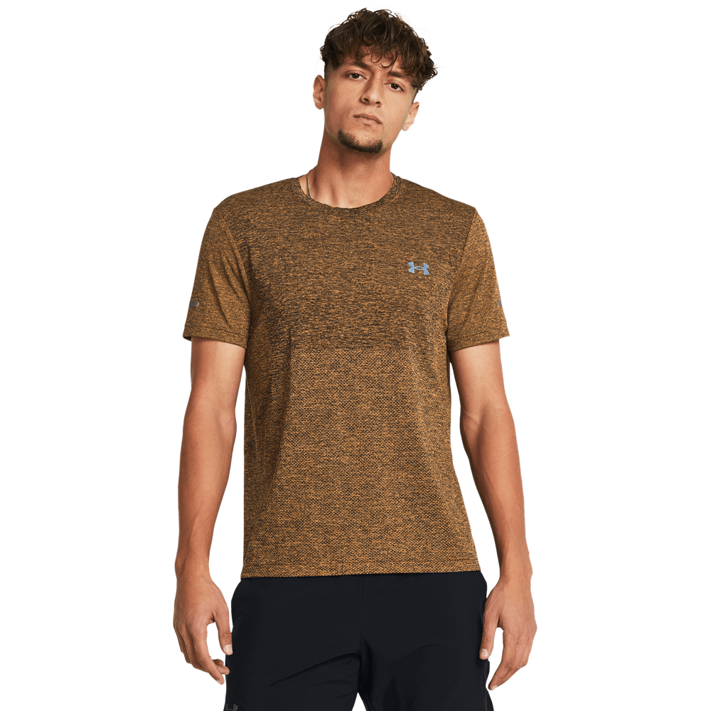 Camiseta Running Hombre Color Naranja