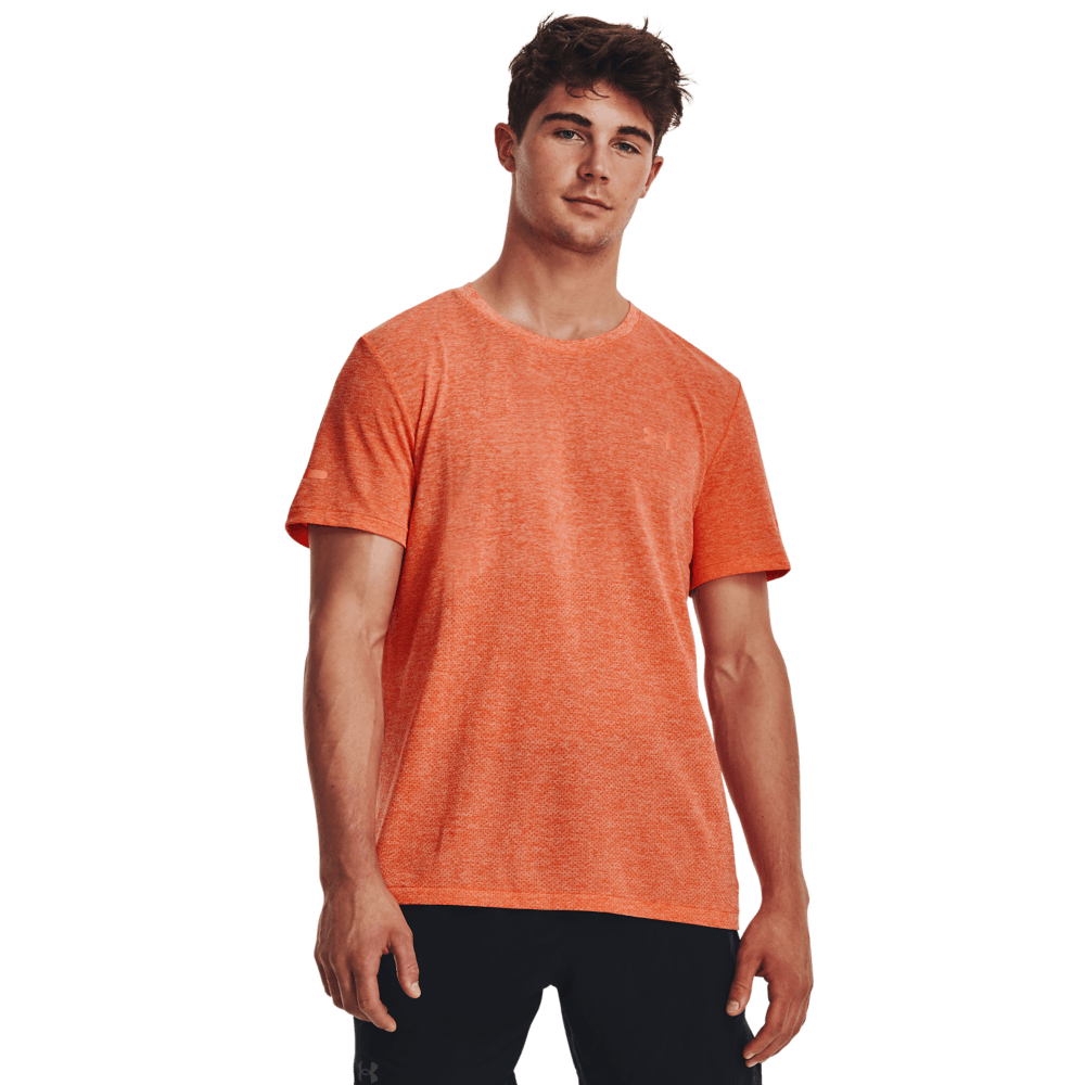 Camiseta Running Hombre Color Naranja