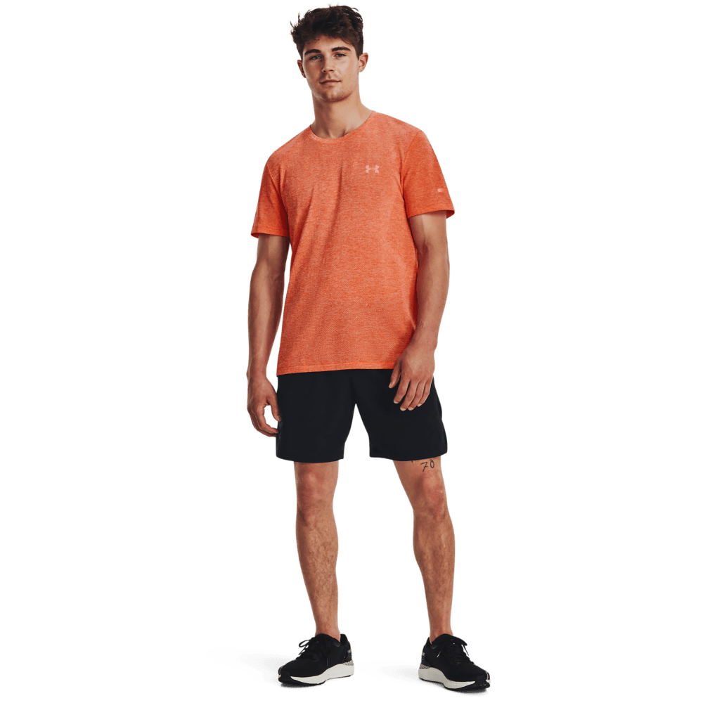 Camiseta Running Hombre Color Naranja