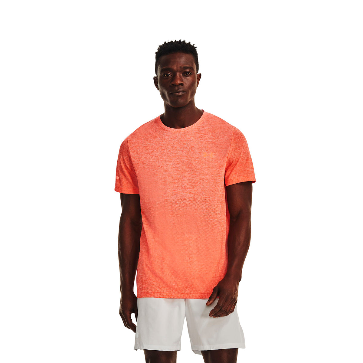 Camiseta Fútbol Hombre Color Naranja-3