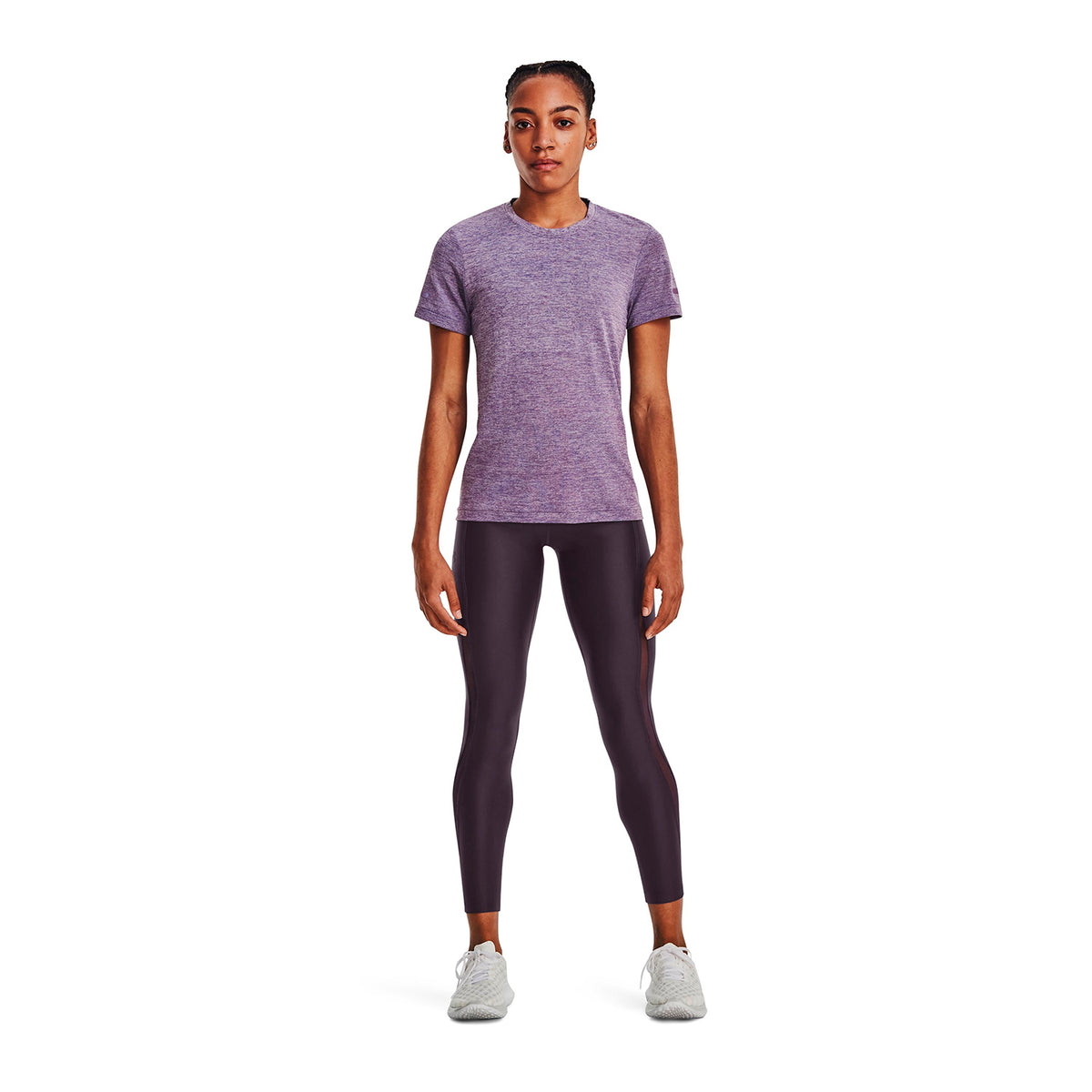 Camiseta Fútbol Mujer Color Morado-3