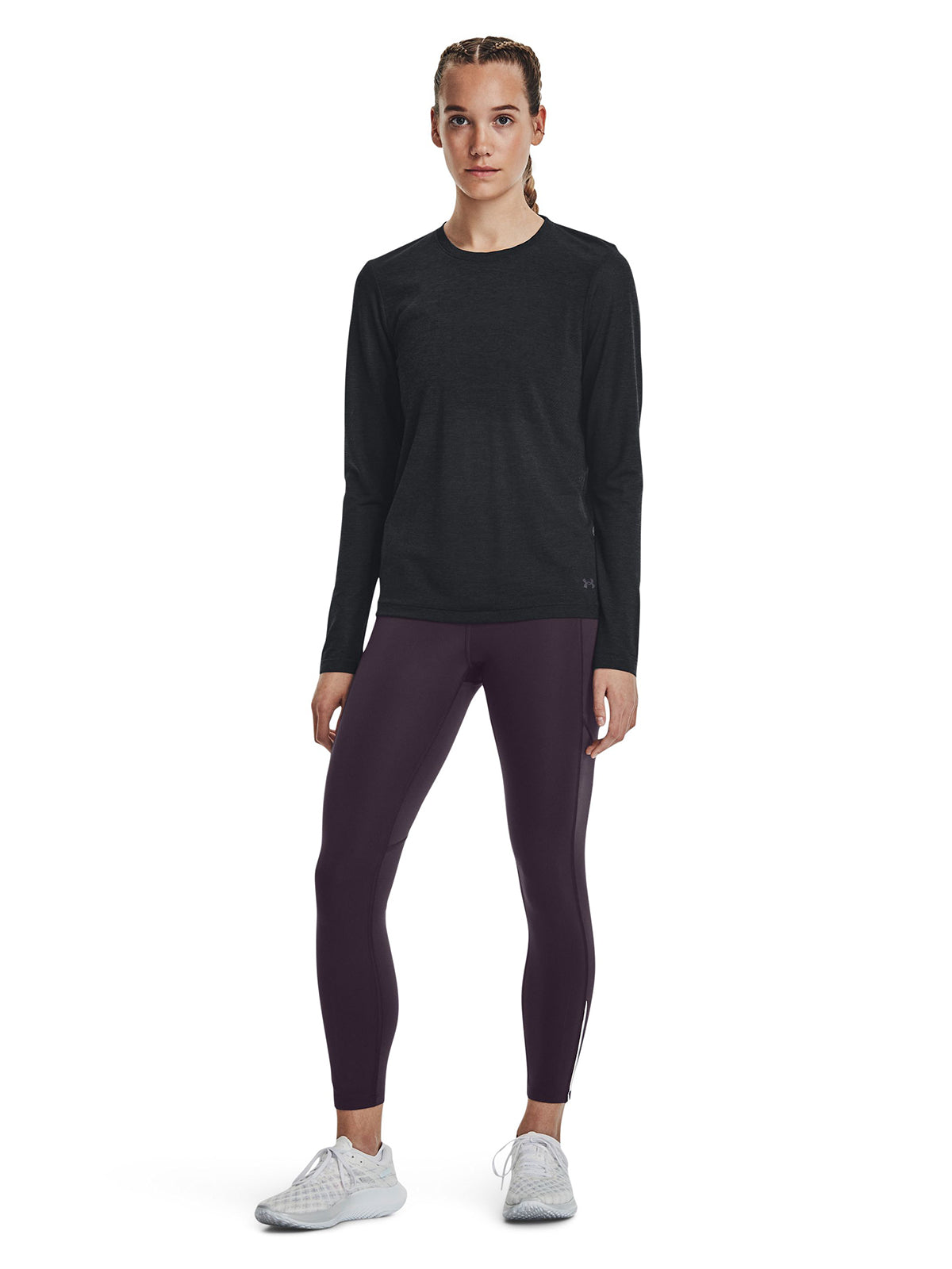 Camiseta Running Mujer Color Negro-5