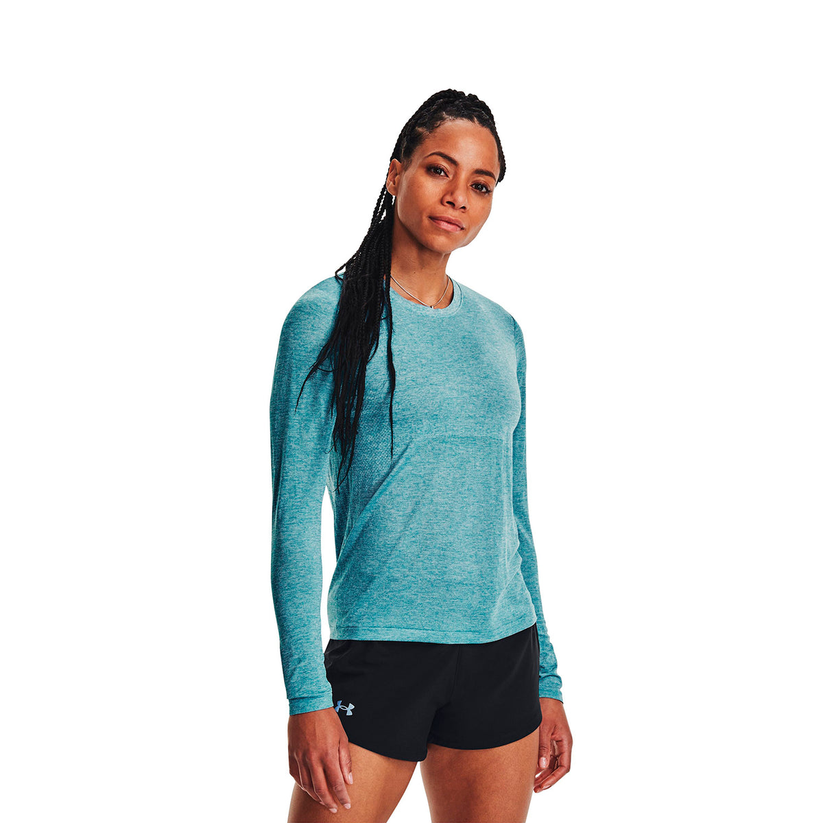 Camiseta Running Mujer Color Azul-3