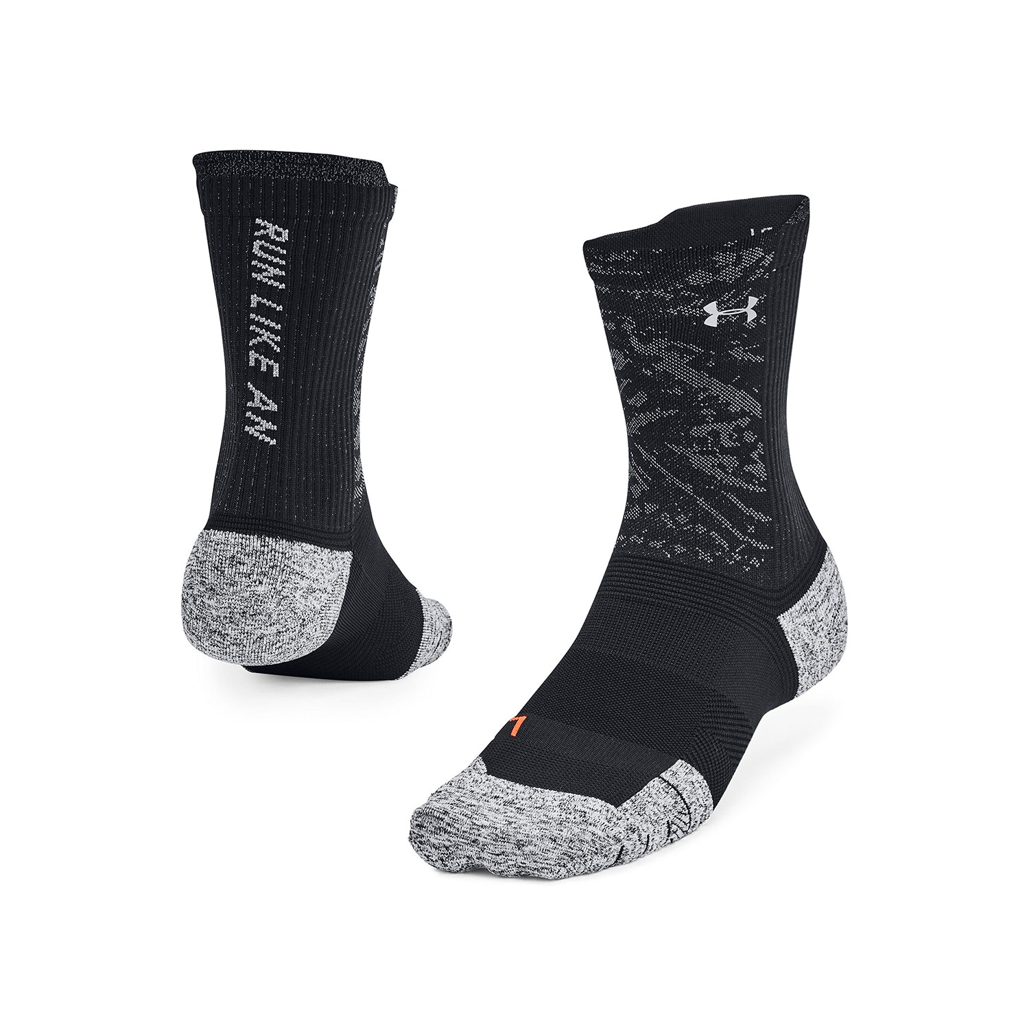 Medias Running Unisex Color Negro-1