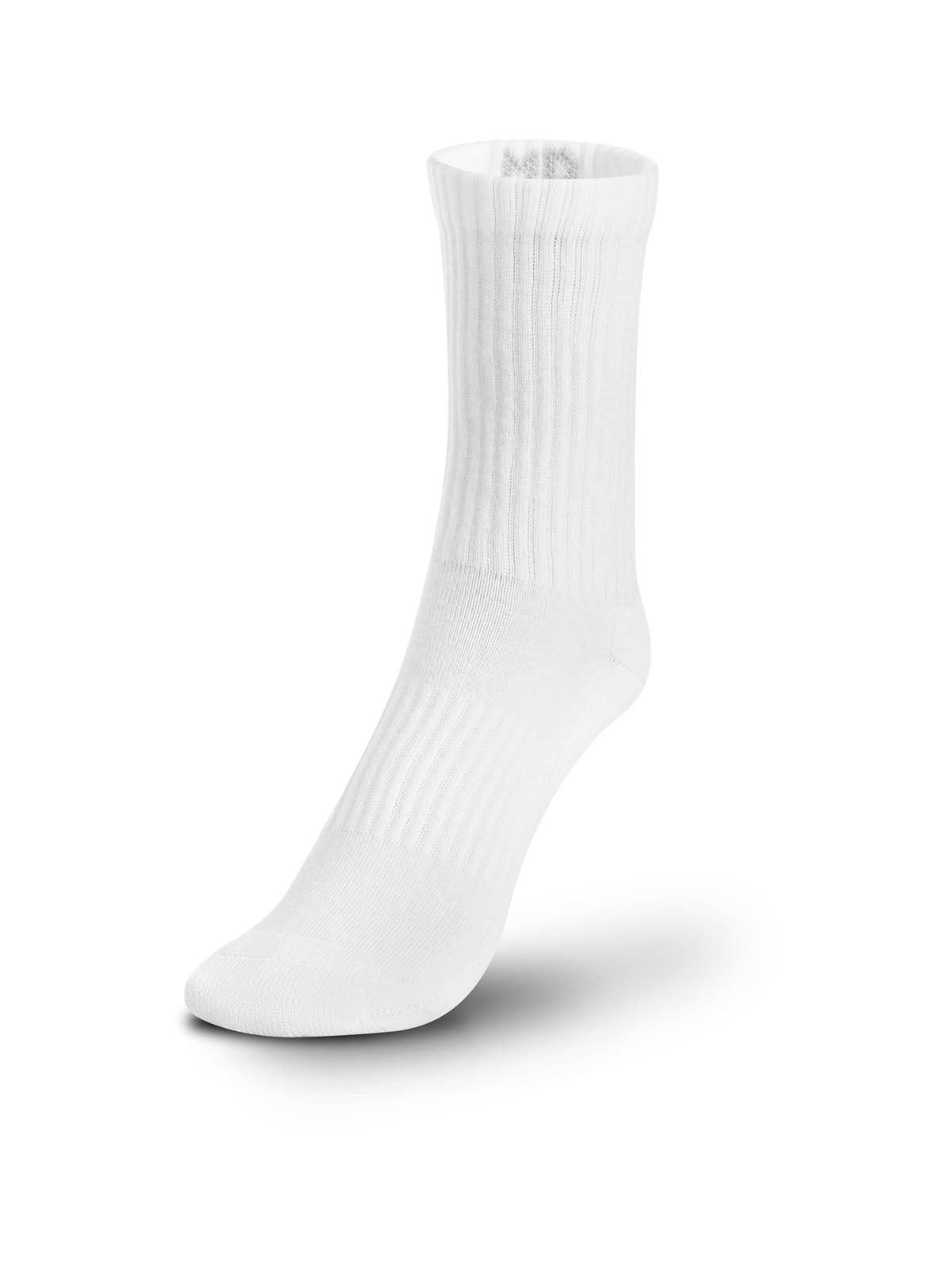 Medias Training Unisex Color Blanco-3