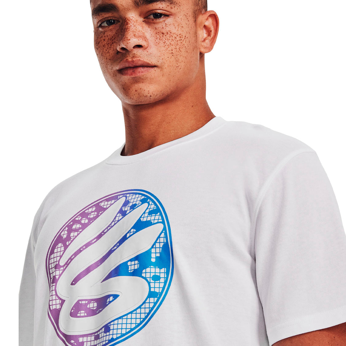 Camiseta Basketball Hombre Color Blanco-3