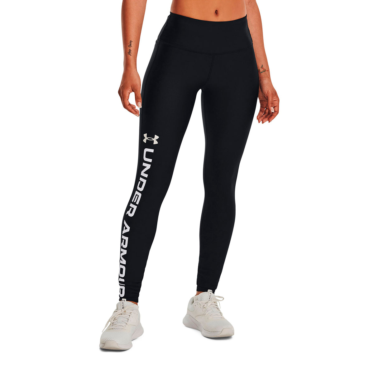Leggings Fútbol Mujer Color Negro-3
