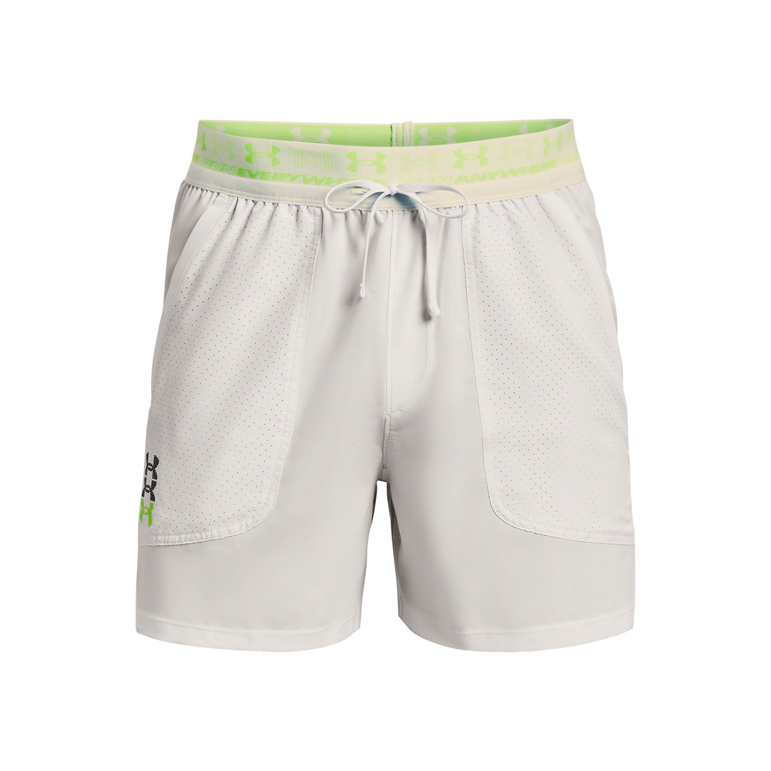 Short Running Hombre Color Gris-1