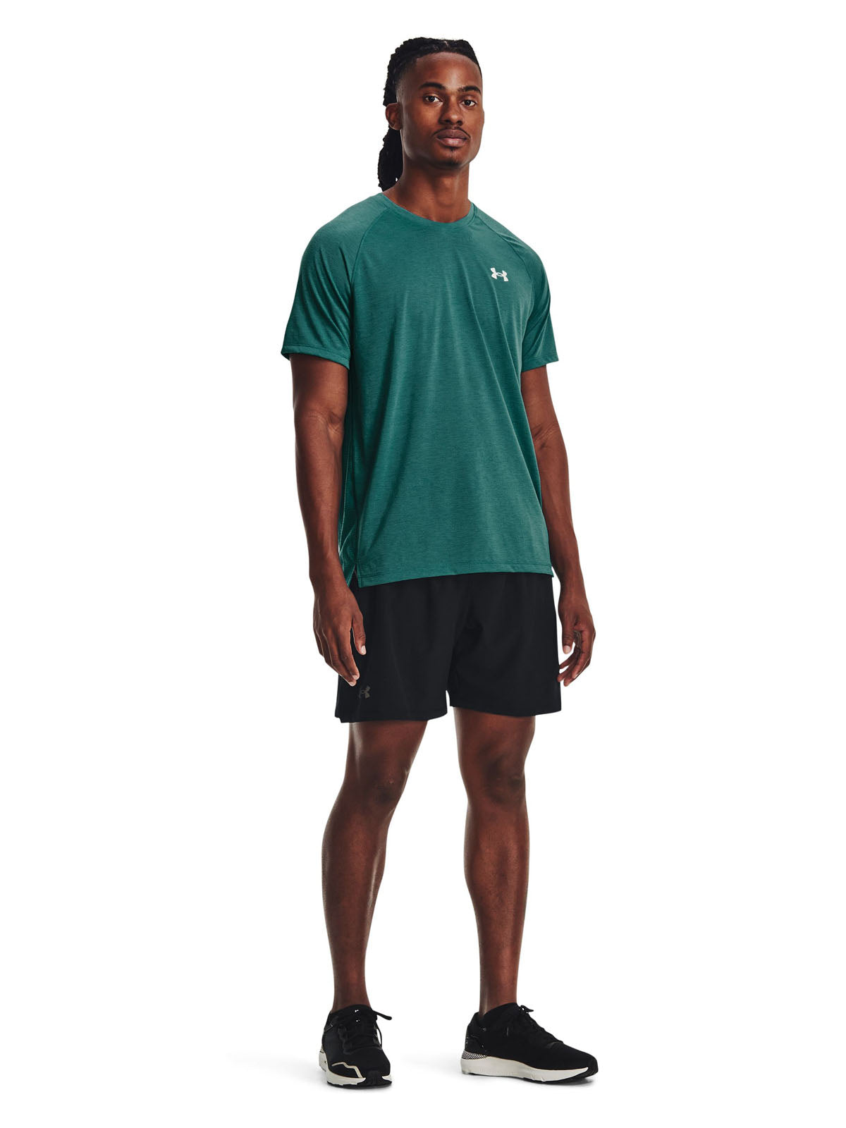 Short Running Hombre Color Negro-5