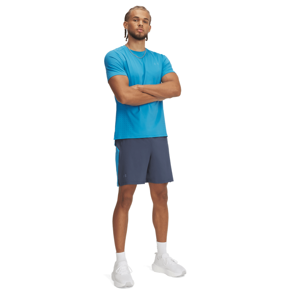 Short Running Hombre Color Gris