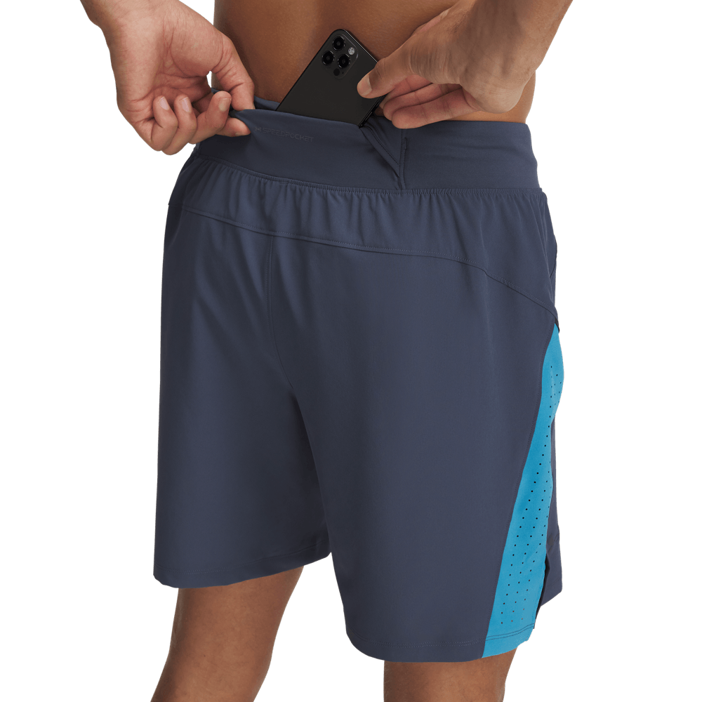 Short Running Hombre Color Gris