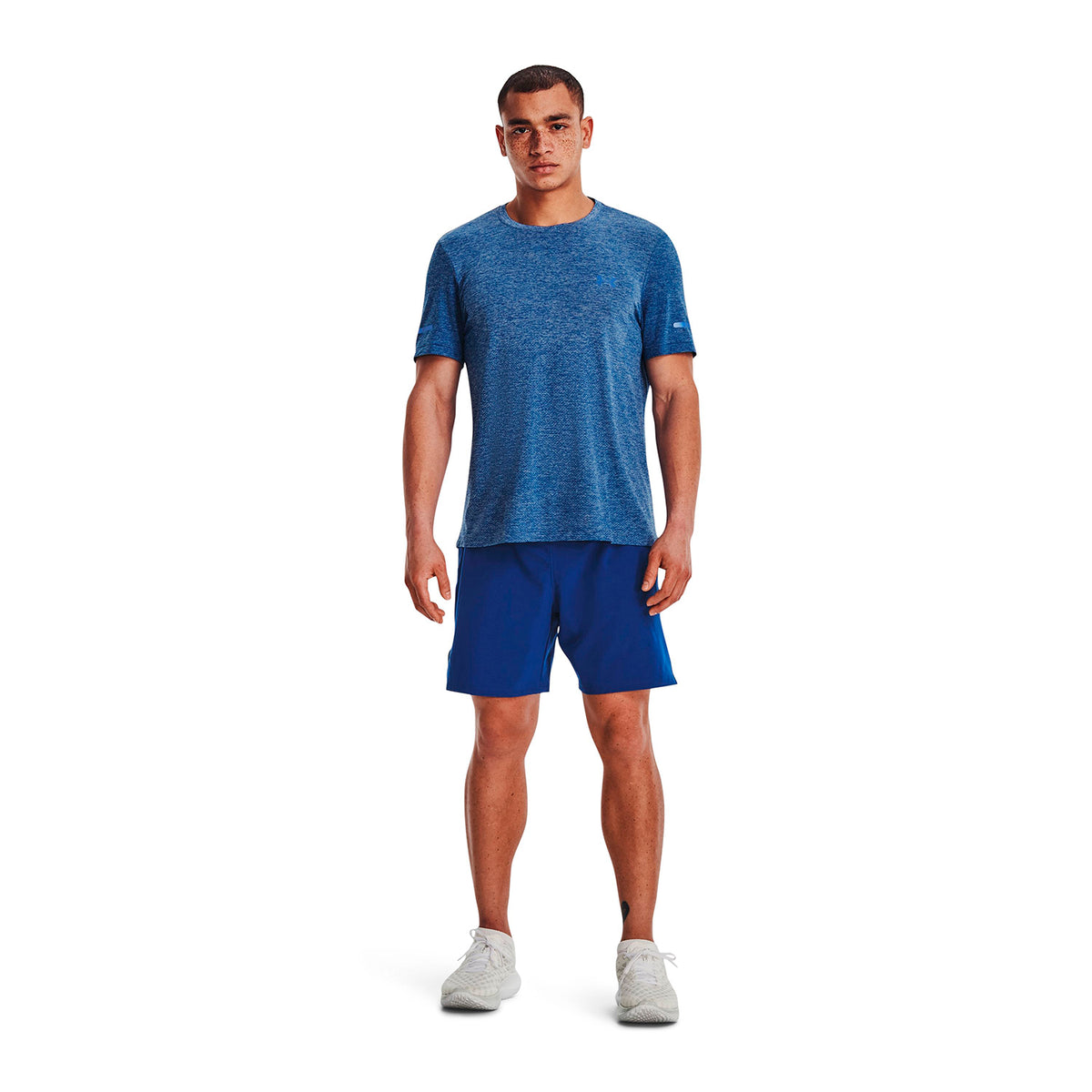 Short Running Hombre Color Azul-3