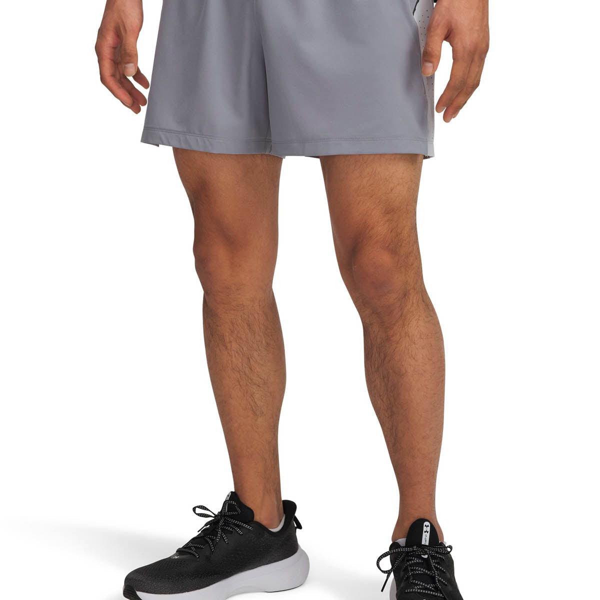 Short Running Hombre Color Gris-1