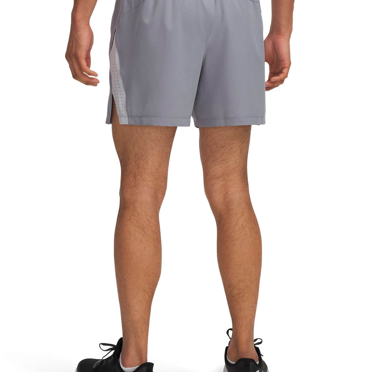 Short Running Hombre Color Gris-2