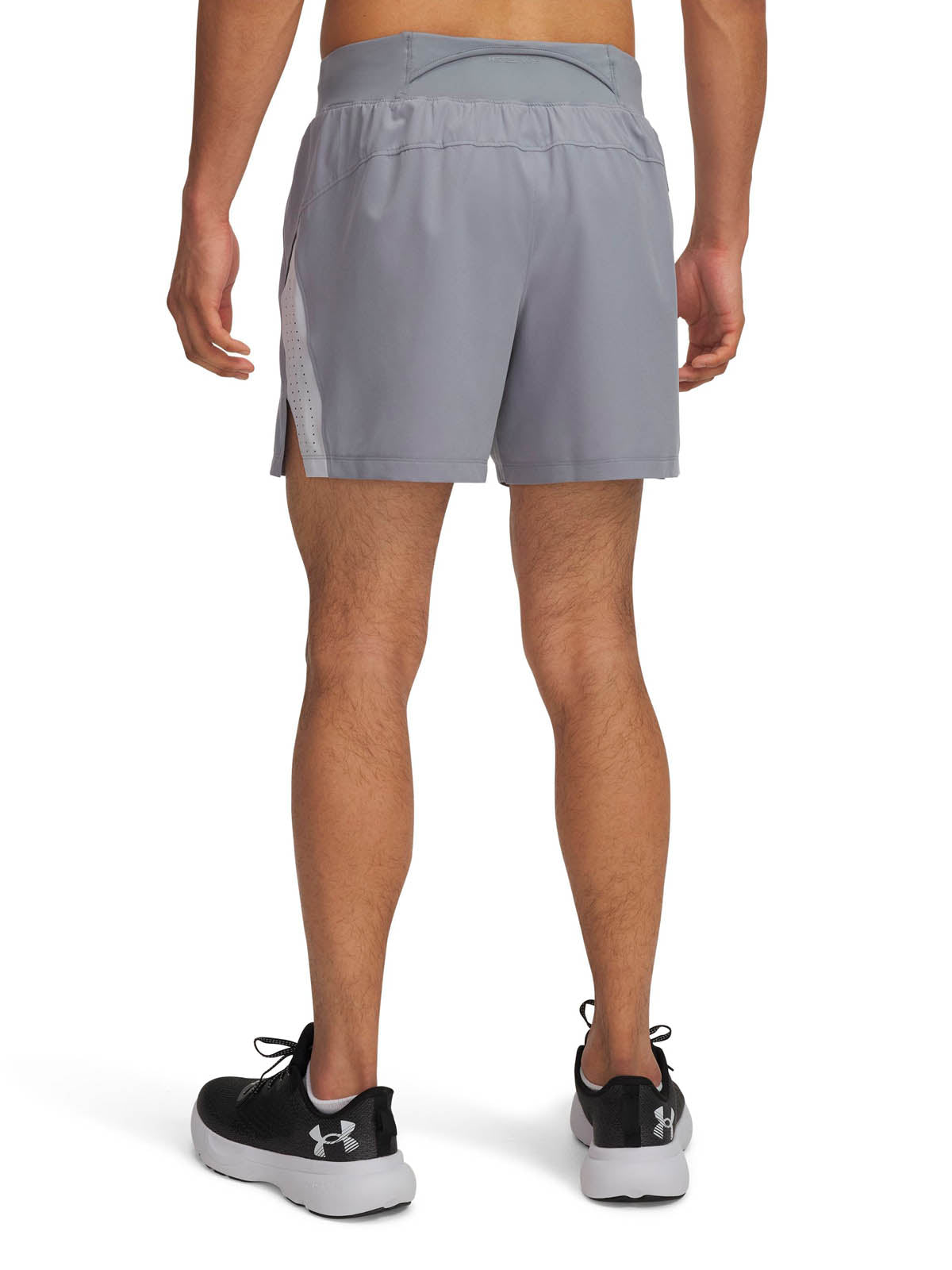 Short Running Hombre Color Gris-2