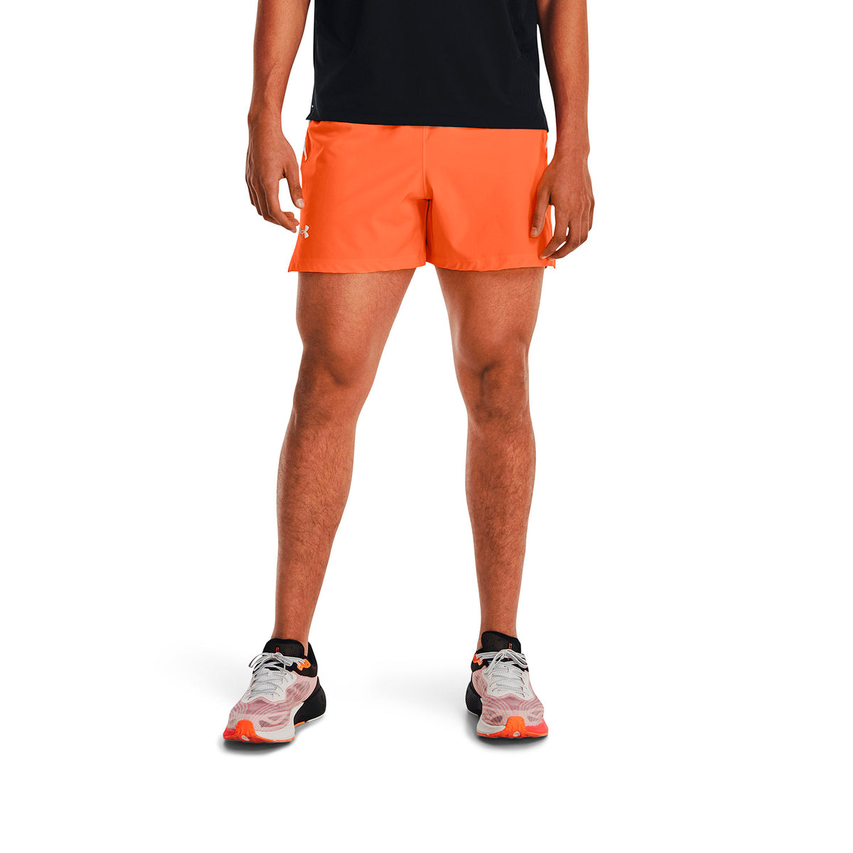 Short Running Hombre Color Naranja-3
