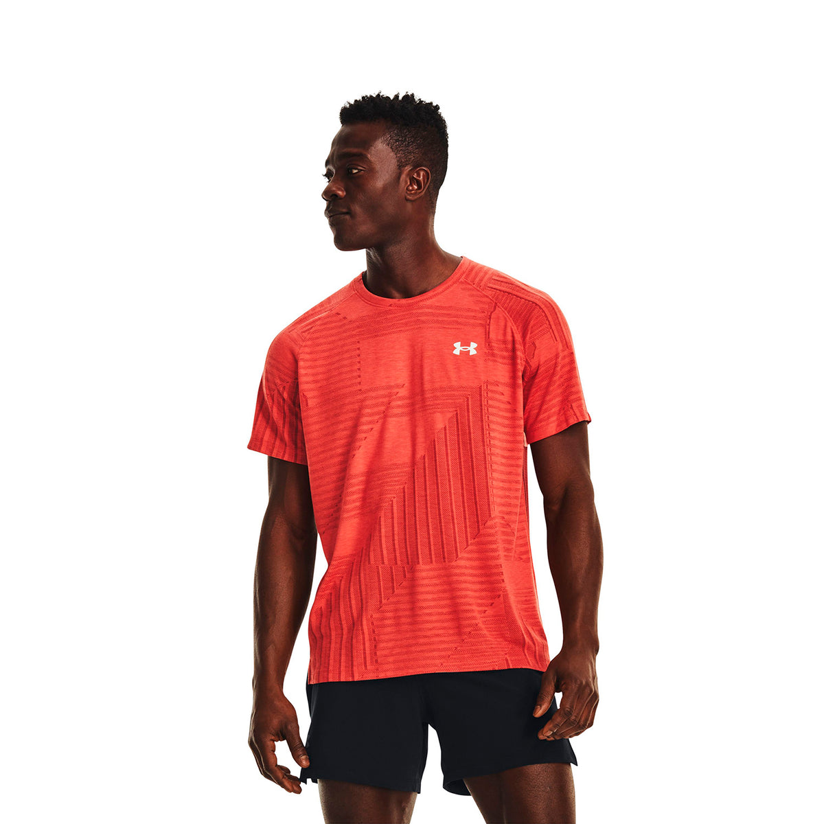 Camiseta Fútbol Hombre Color Rojo-3