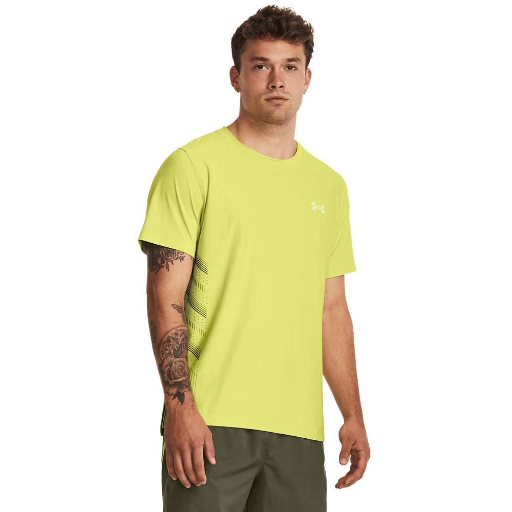 Camiseta Running Hombre Color Amarillo