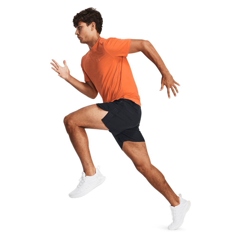 Camiseta Running Hombre Color Naranja