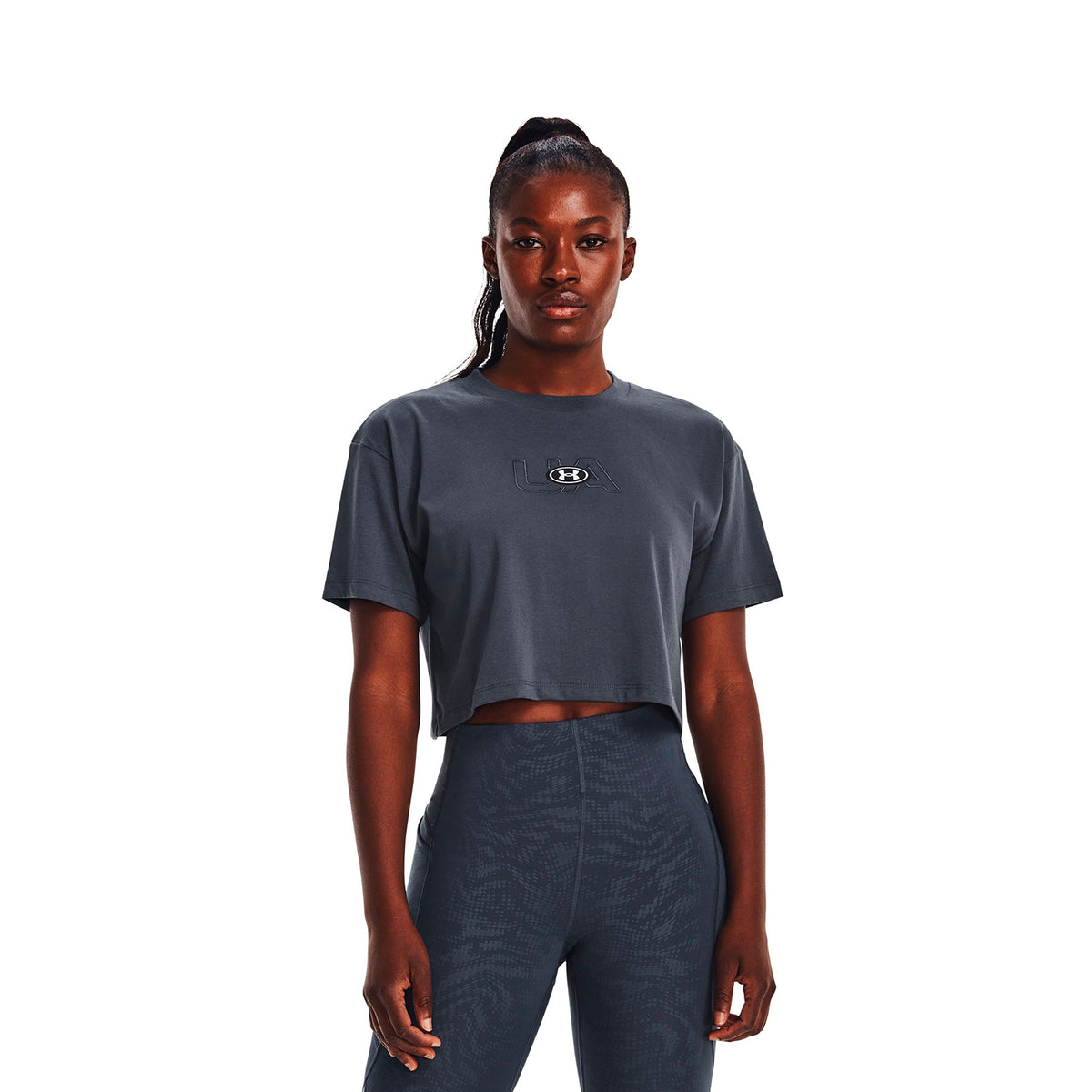 Camiseta Training Mujer Color Gris-3