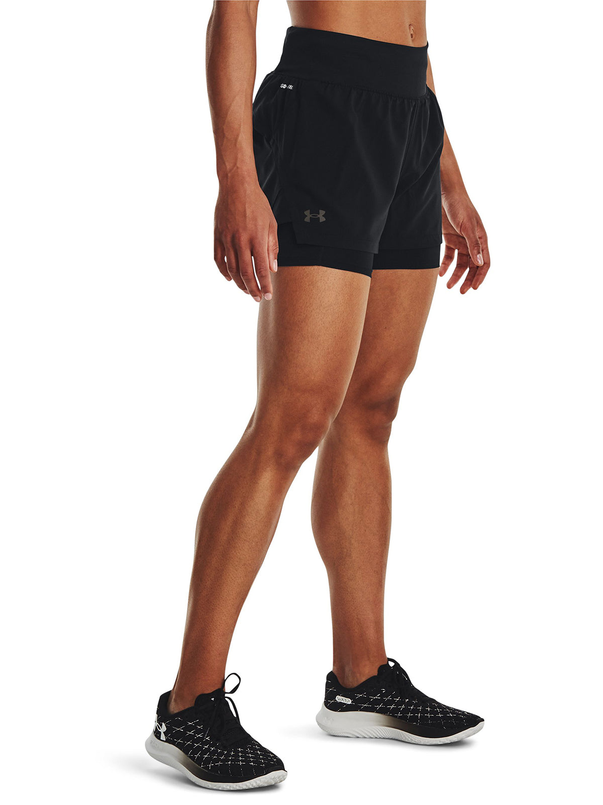 Short Fútbol Mujer Color Negro-3