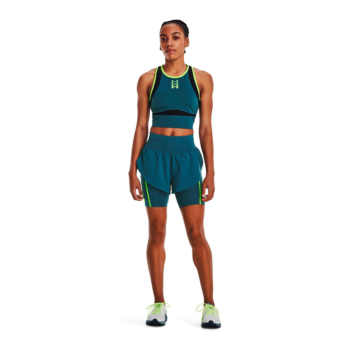 Short Running Mujer Color Azul-3