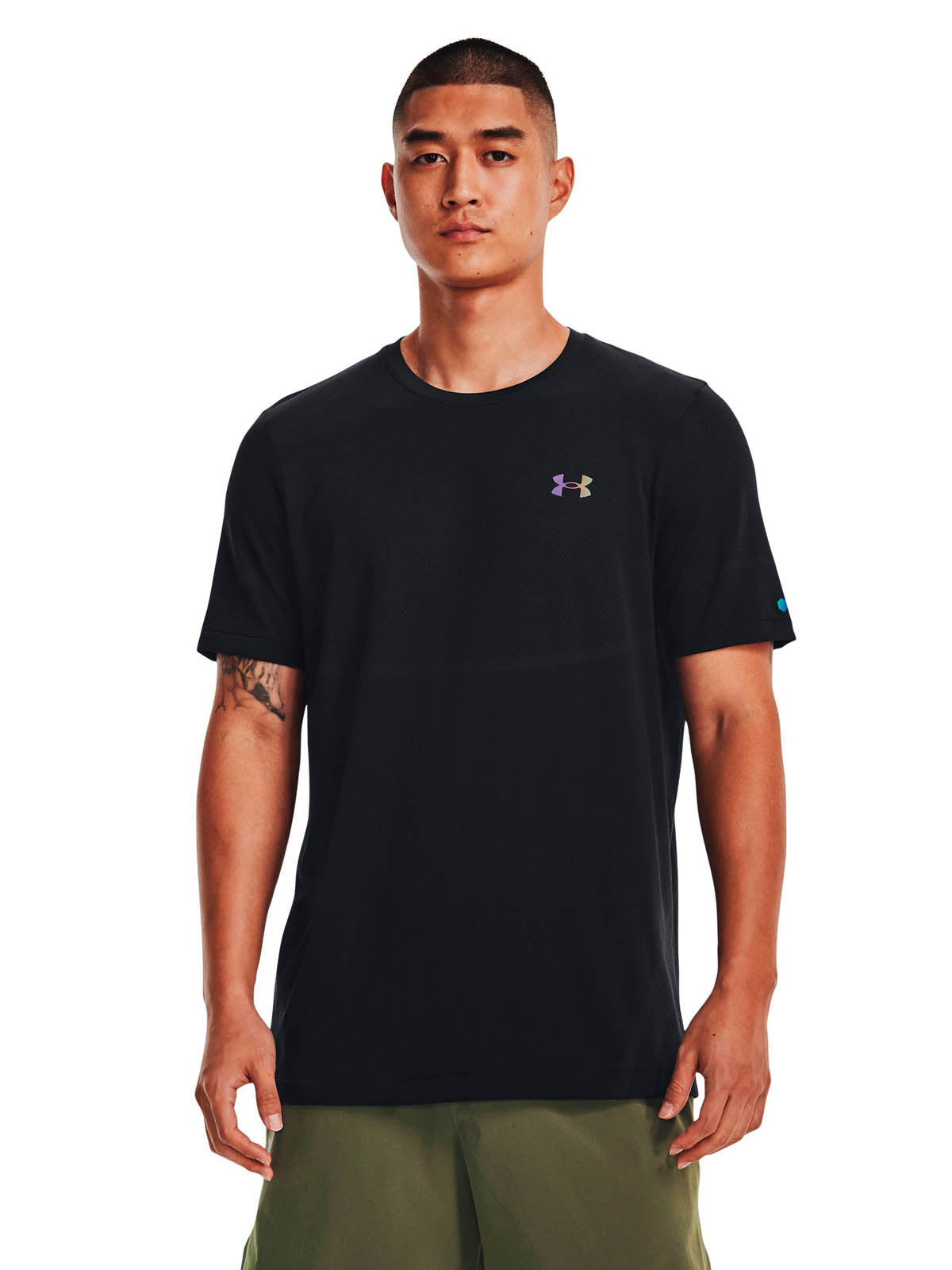 Camiseta Training Hombre Color Negro-3
