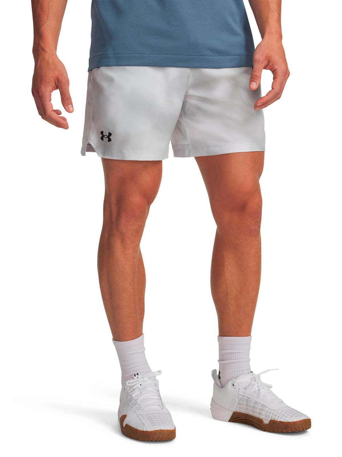 Short Training Hombre Color Gris-1