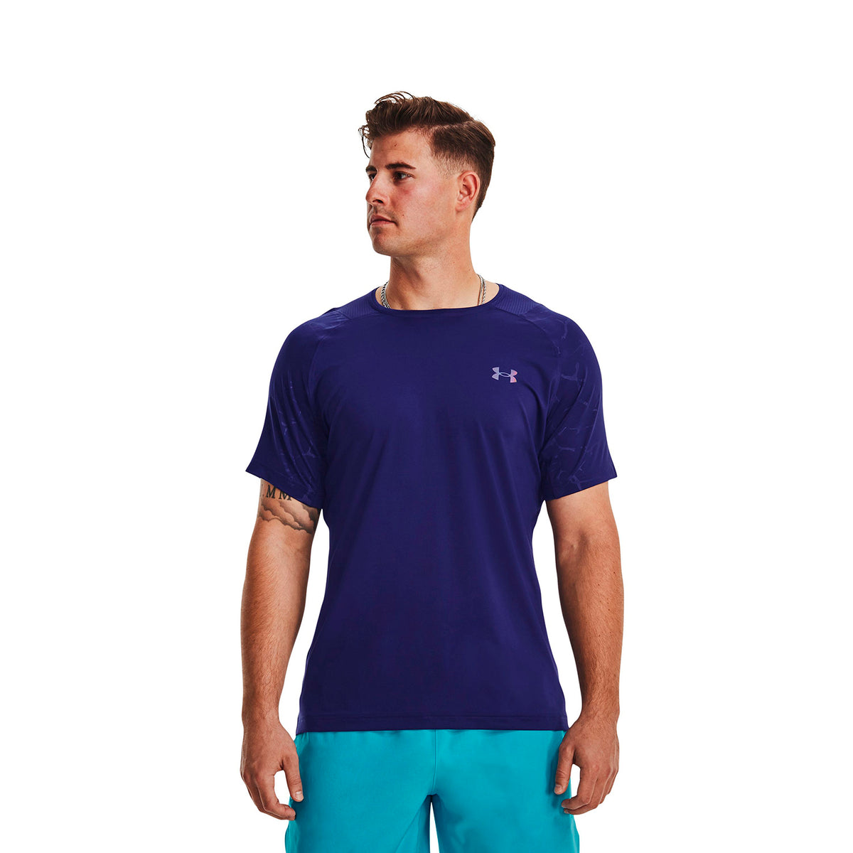 Camiseta Fútbol Hombre Color Azul-3
