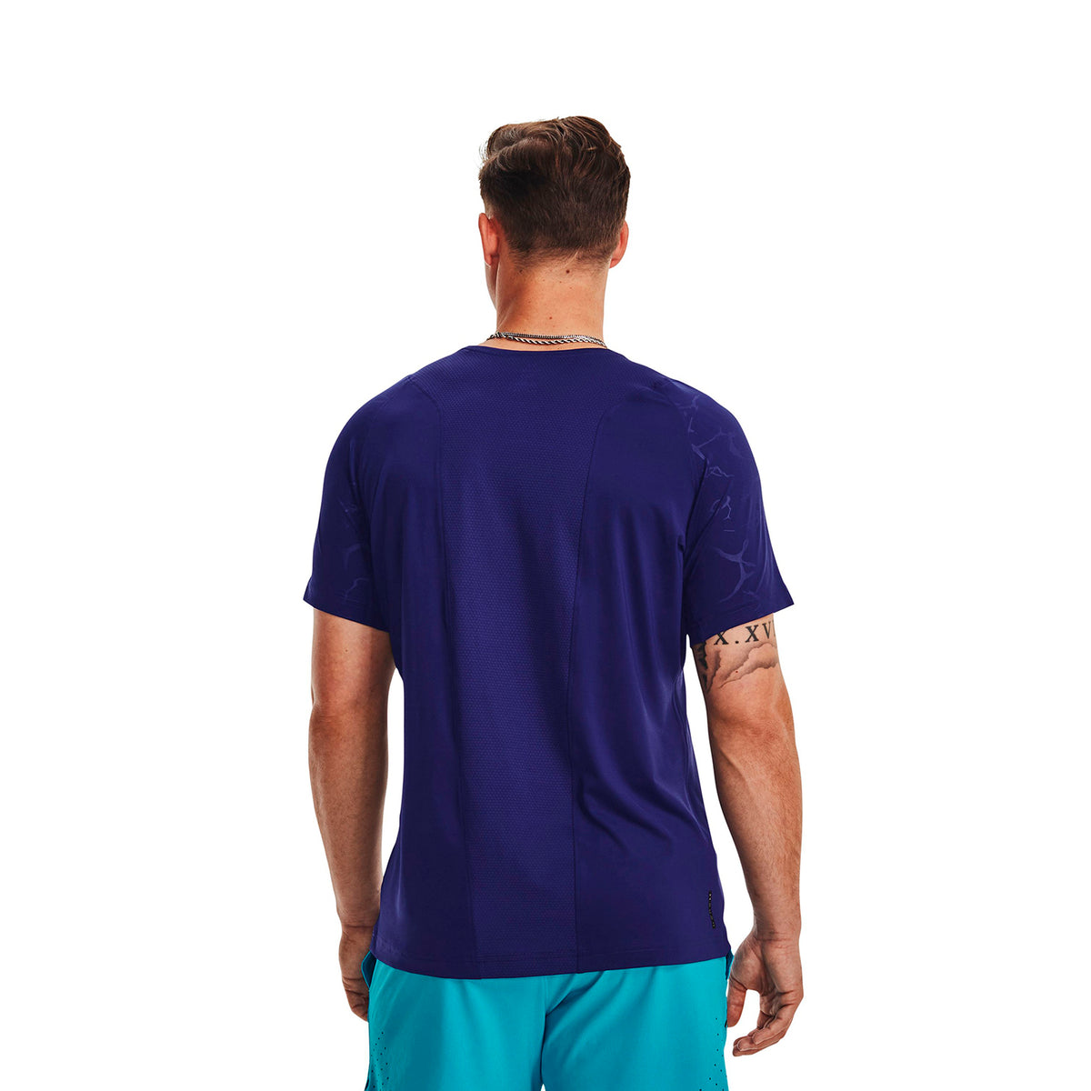Camiseta Fútbol Hombre Color Azul-4
