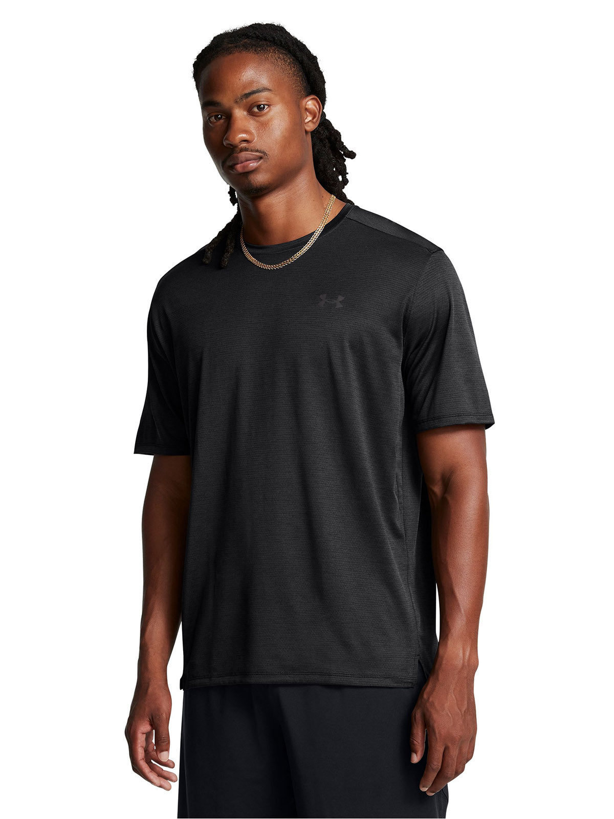Camiseta Fútbol Hombre Color Negro-3