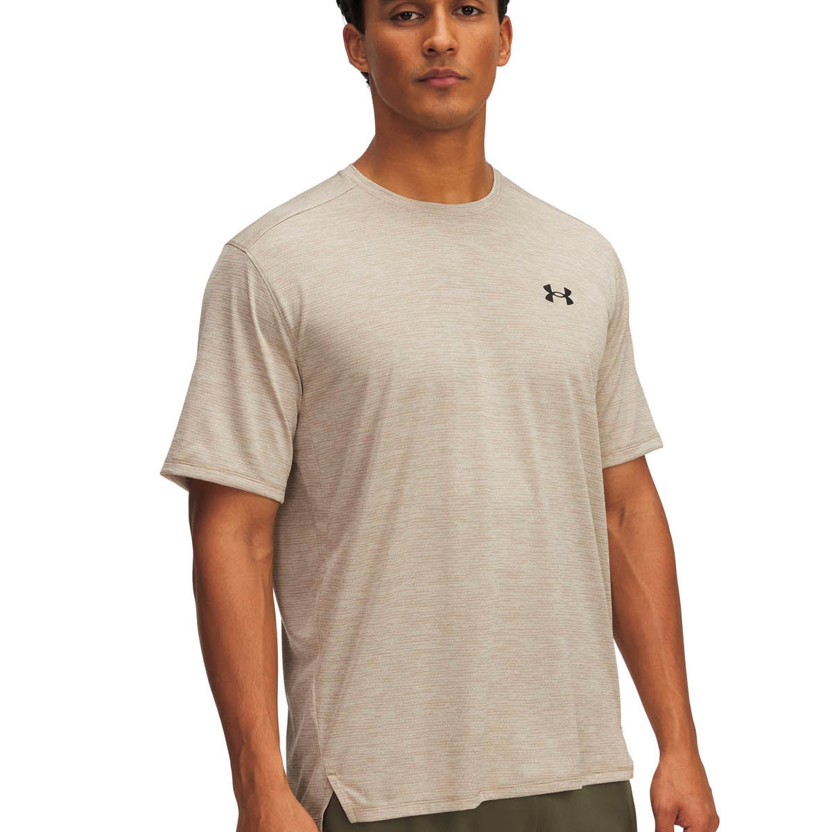 Camiseta Training Hombre Color Café-1