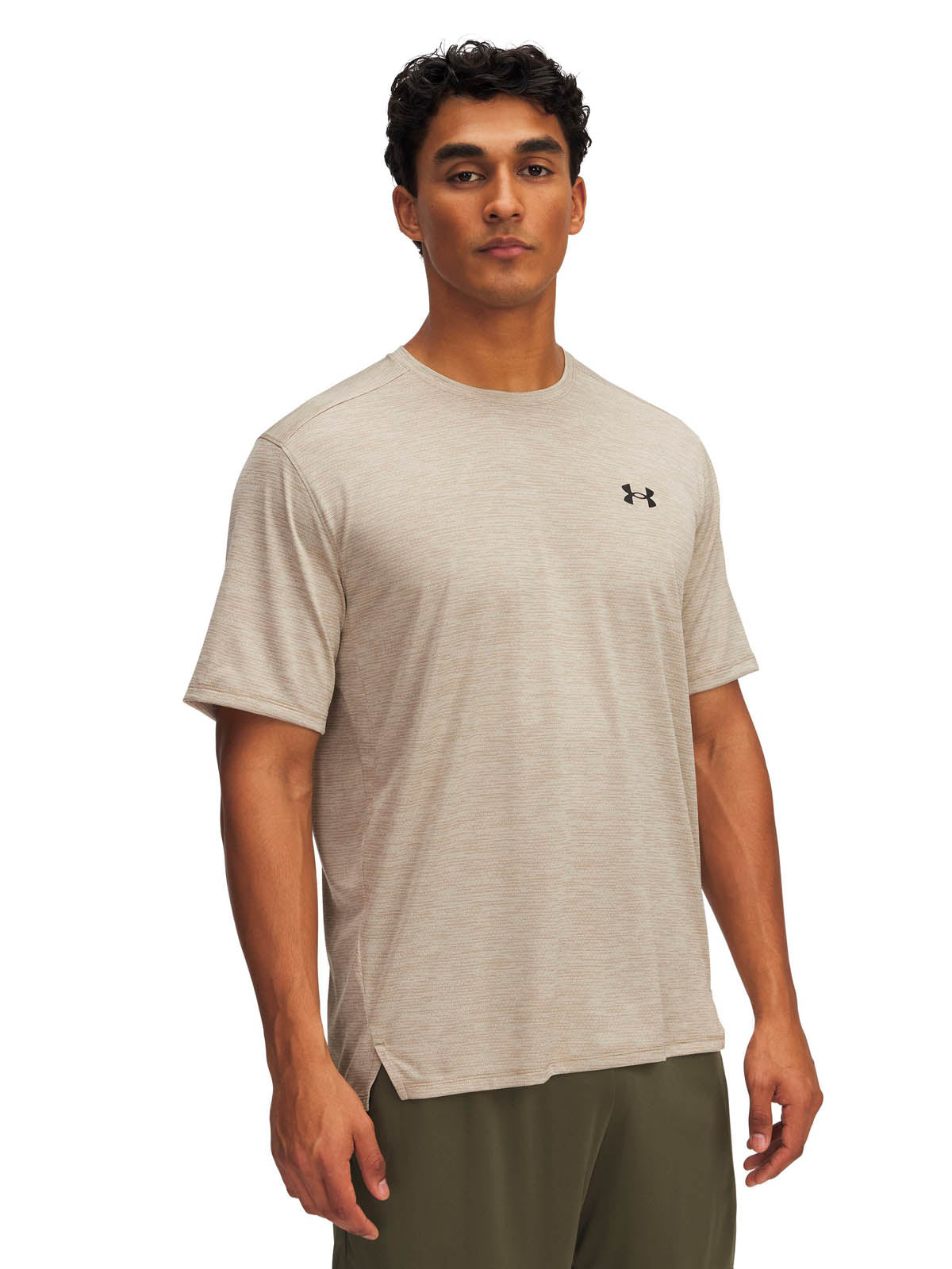 Camiseta Training Hombre Color Café-1