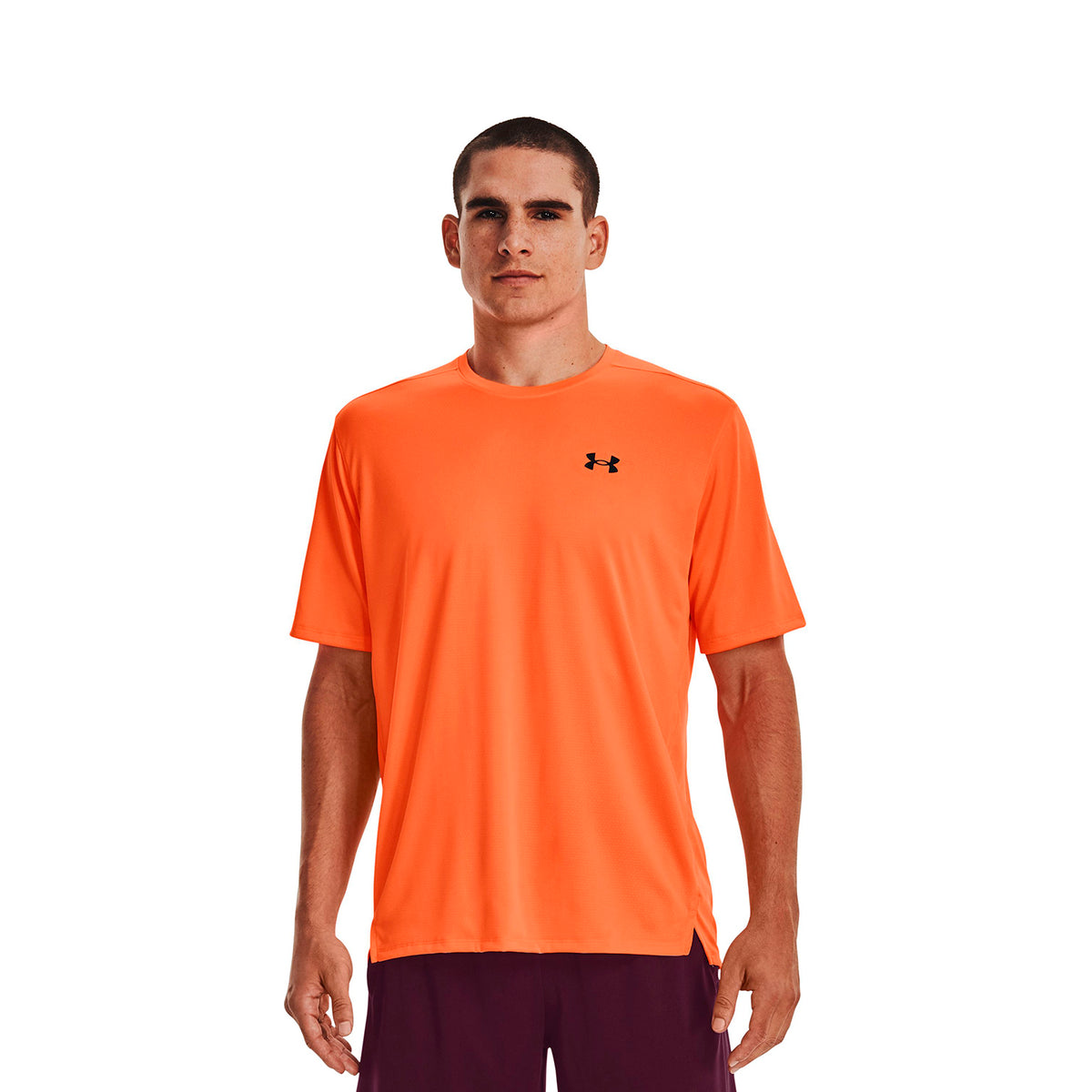 Camiseta Training Hombre Color Naranja-3