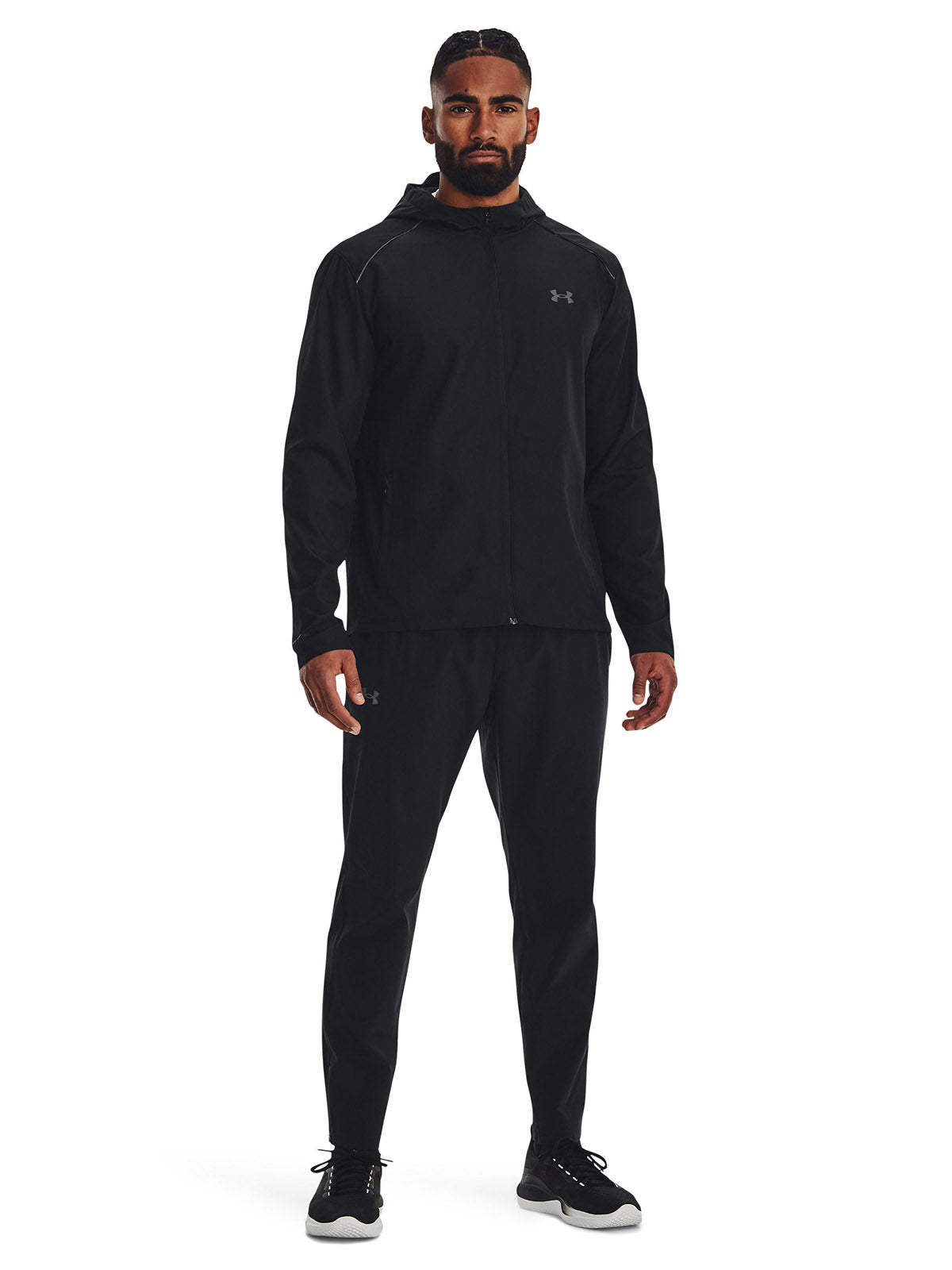 Chaqueta Running Hombre Color Negro-5