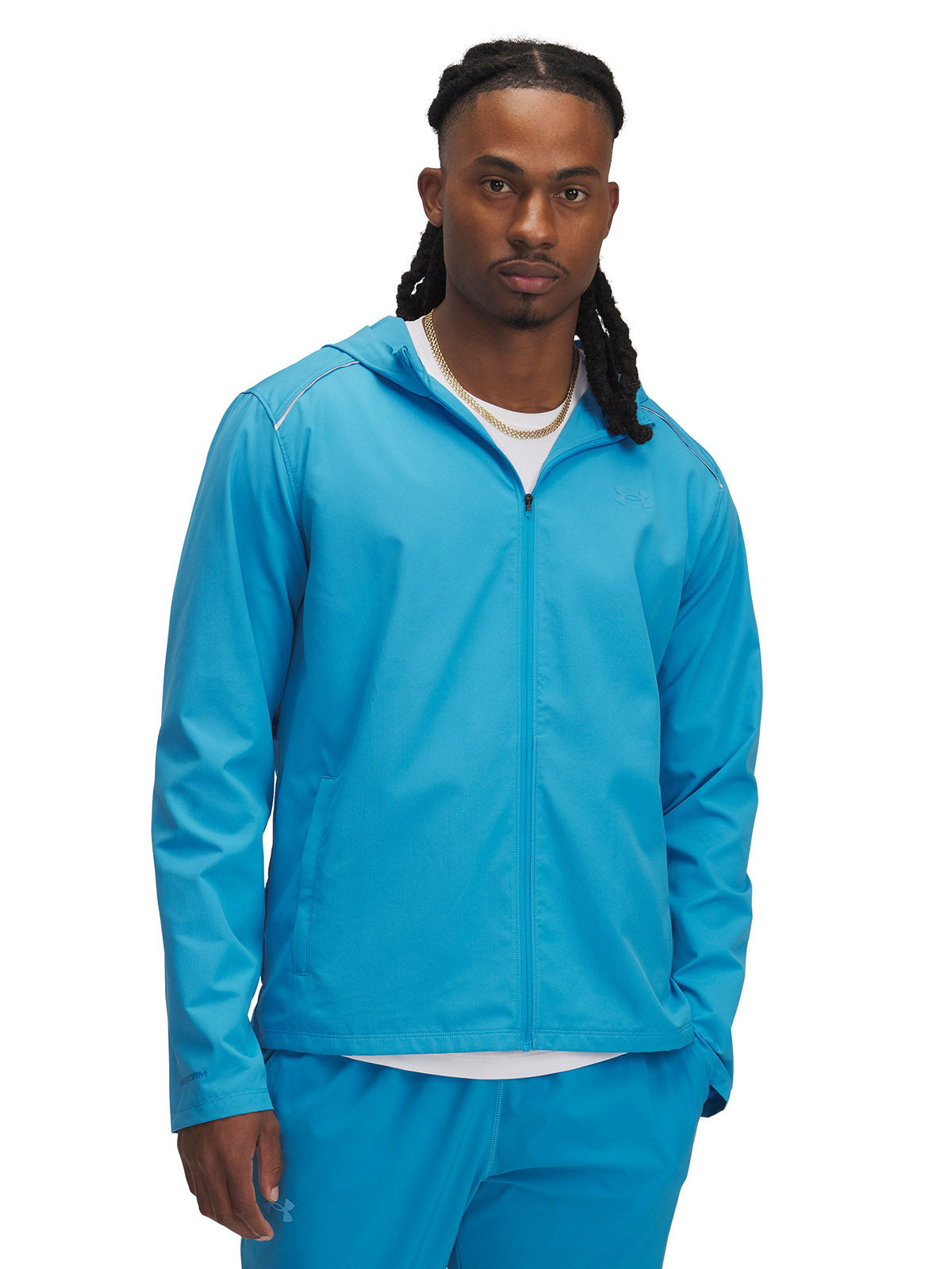 Chaqueta Running Hombre Color Azul-1