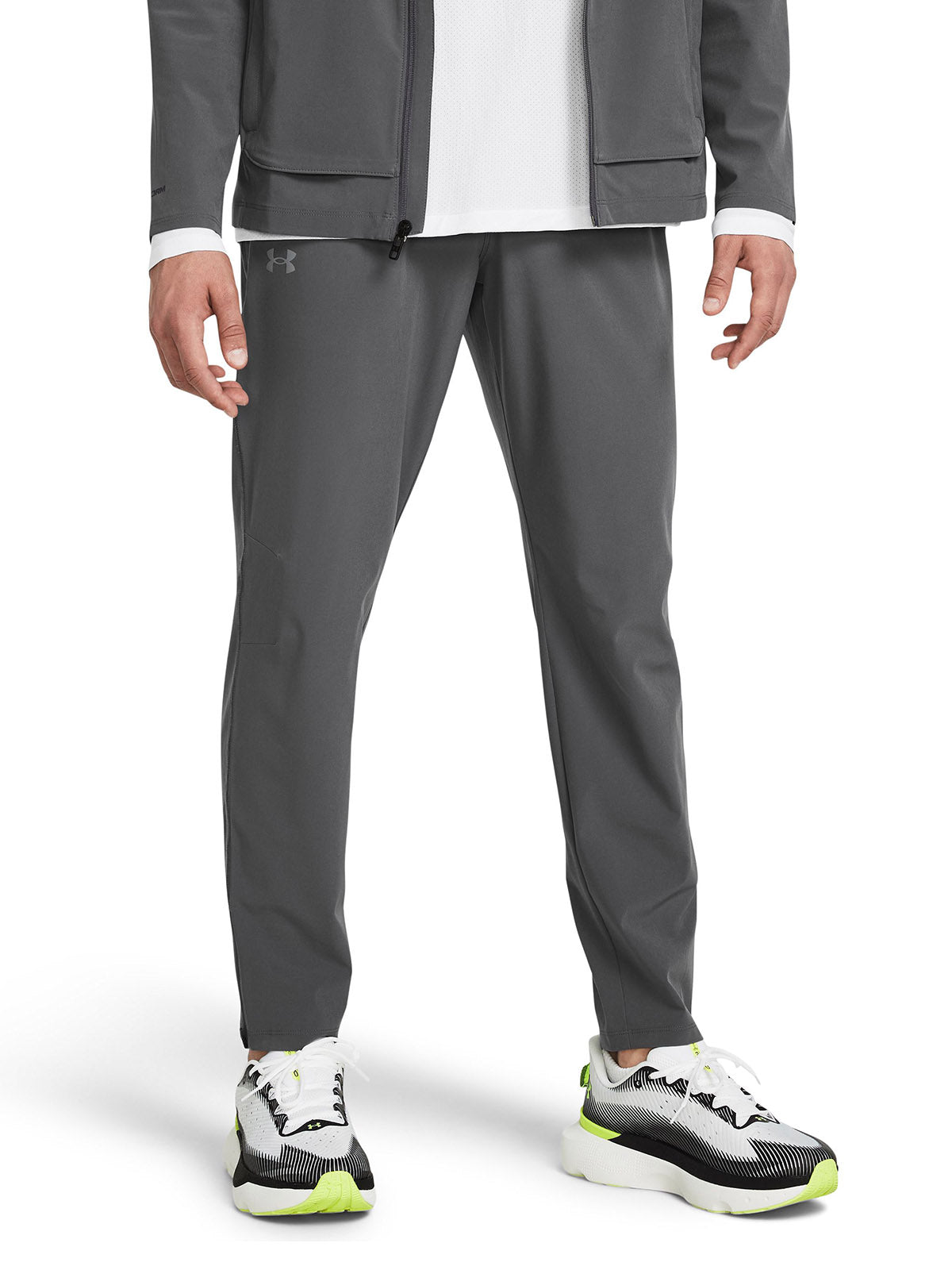 Pantalón Running Hombre Color Gris-3