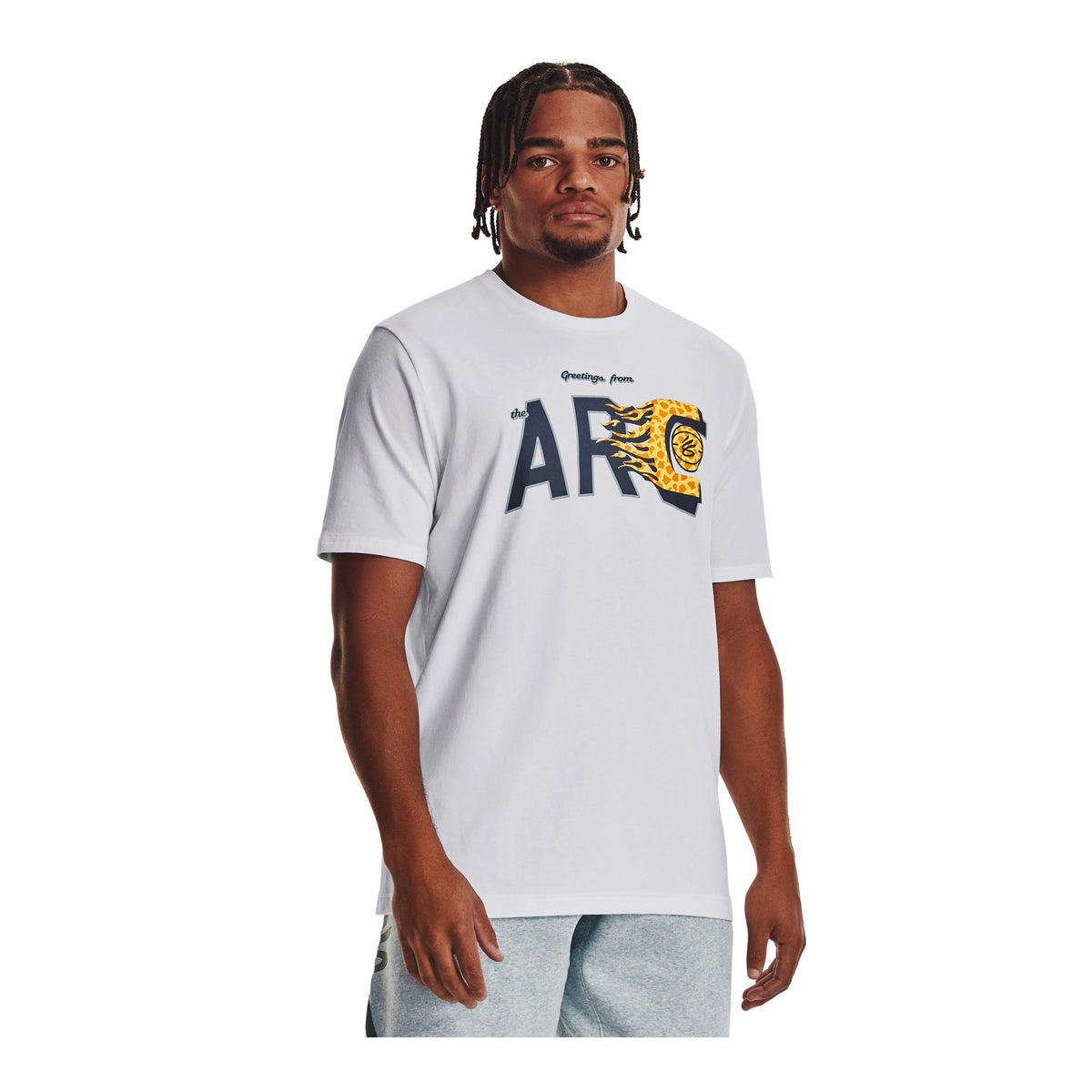 Camiseta Basketball Hombre Color Blanco-3