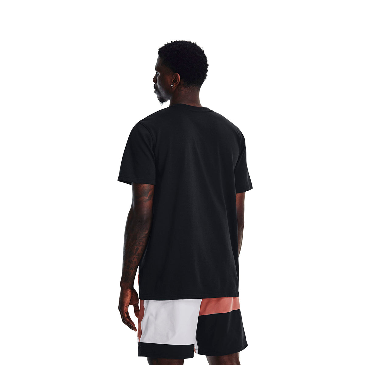 Camiseta Basketball Hombre Color Negro-4