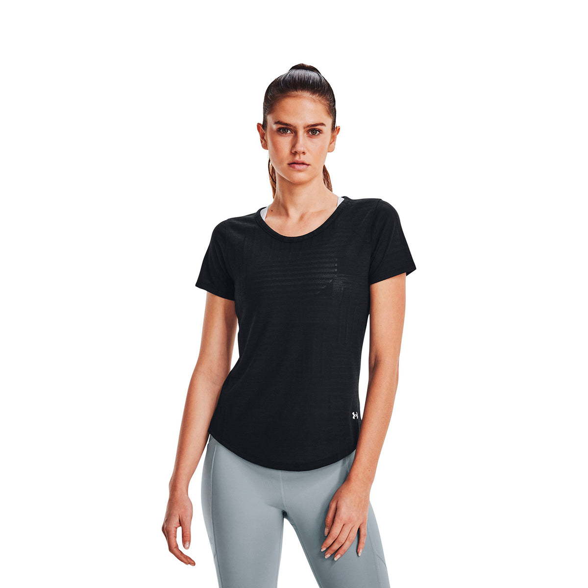 Camiseta Running Mujer Color Negro-3