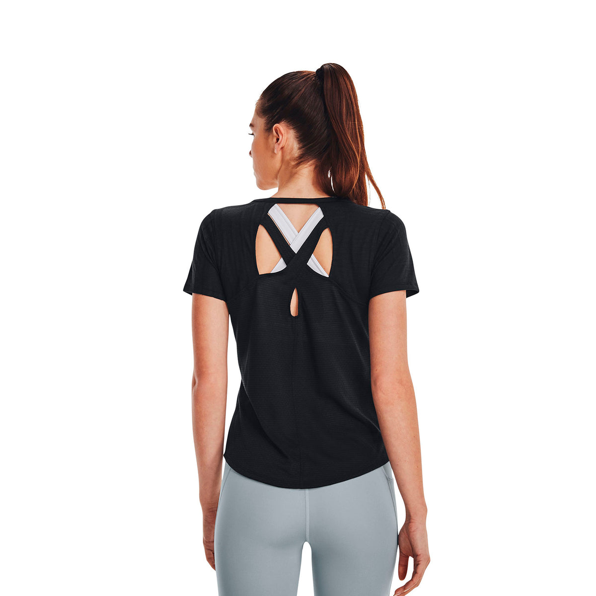 Camiseta Running Mujer Color Negro-4