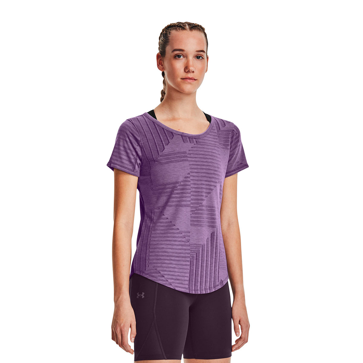 Camiseta Running Mujer Color Morado-3