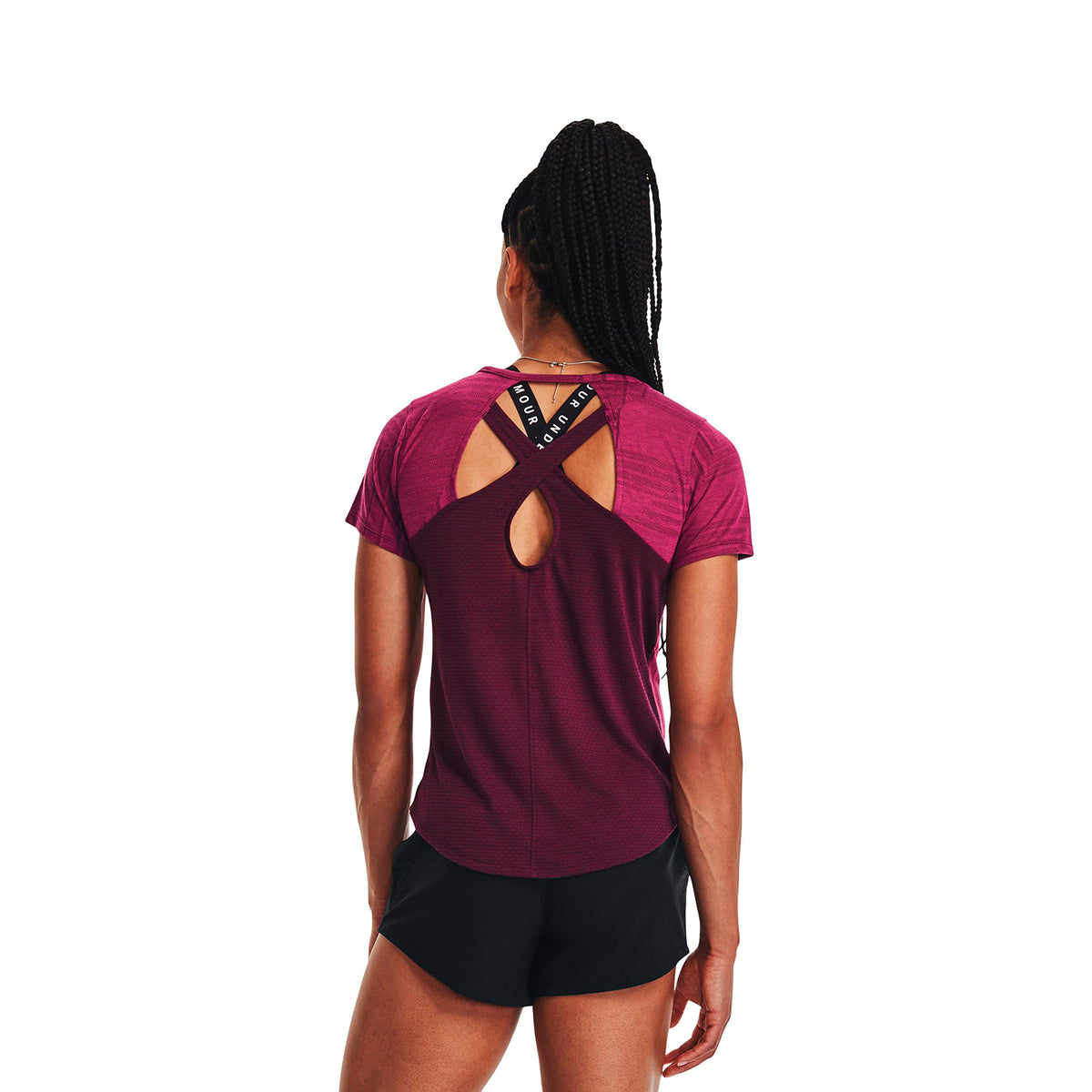 Camiseta Running Mujer Color Morado-4